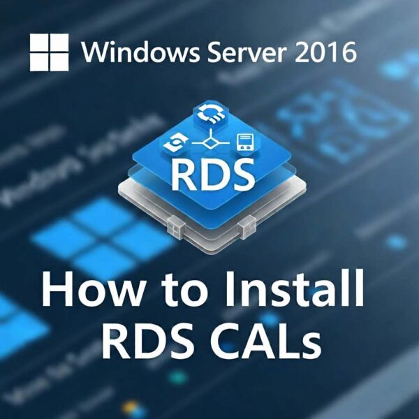 How to Install Remote Desktop Services CALs on Windows Server 2016