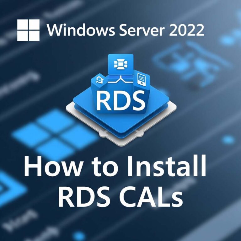 How to Install Remote Desktop Services CALs on Windows Server 2022