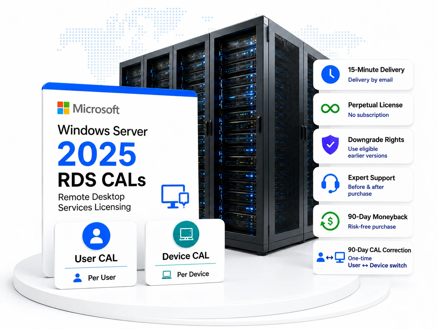 Microsoft Windows Server 2025 RDS CALs