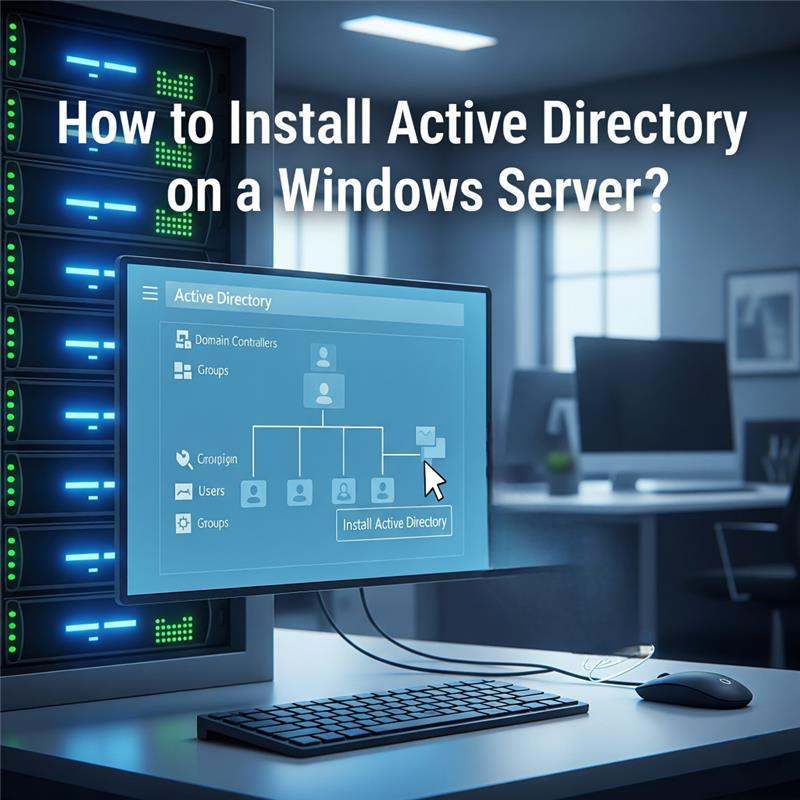 How to Install Active Directory on a Windows Server