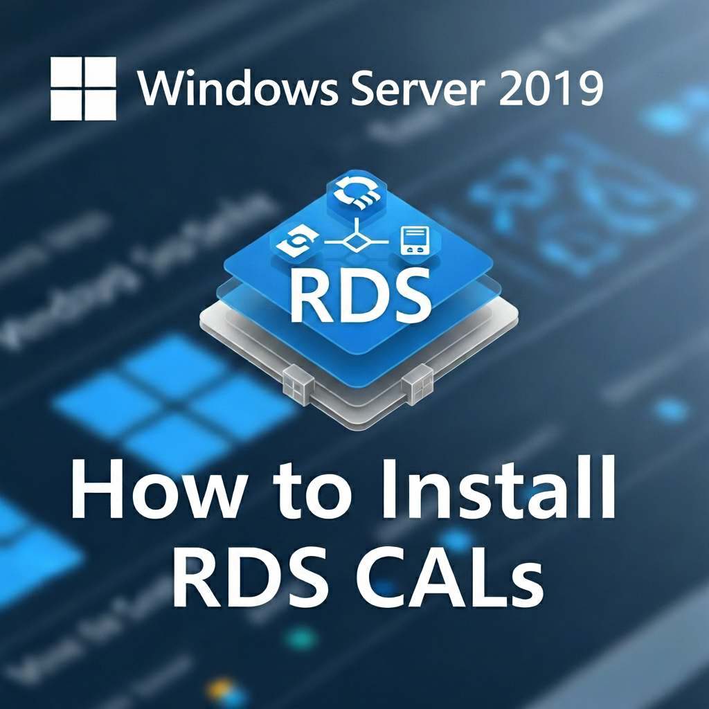 How to install Remote Desktop Services CALs on Windows Server 2019