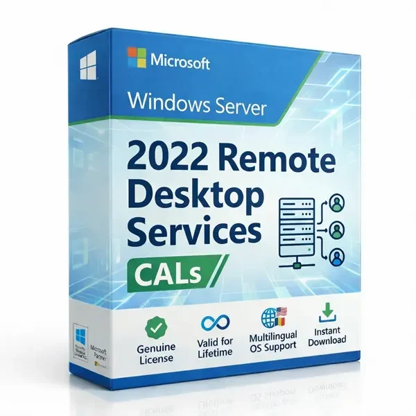 Buy Microsoft Windows Server 2022 RDS CAL License – Genuine User and Device CAL Packs with Instant Delivery